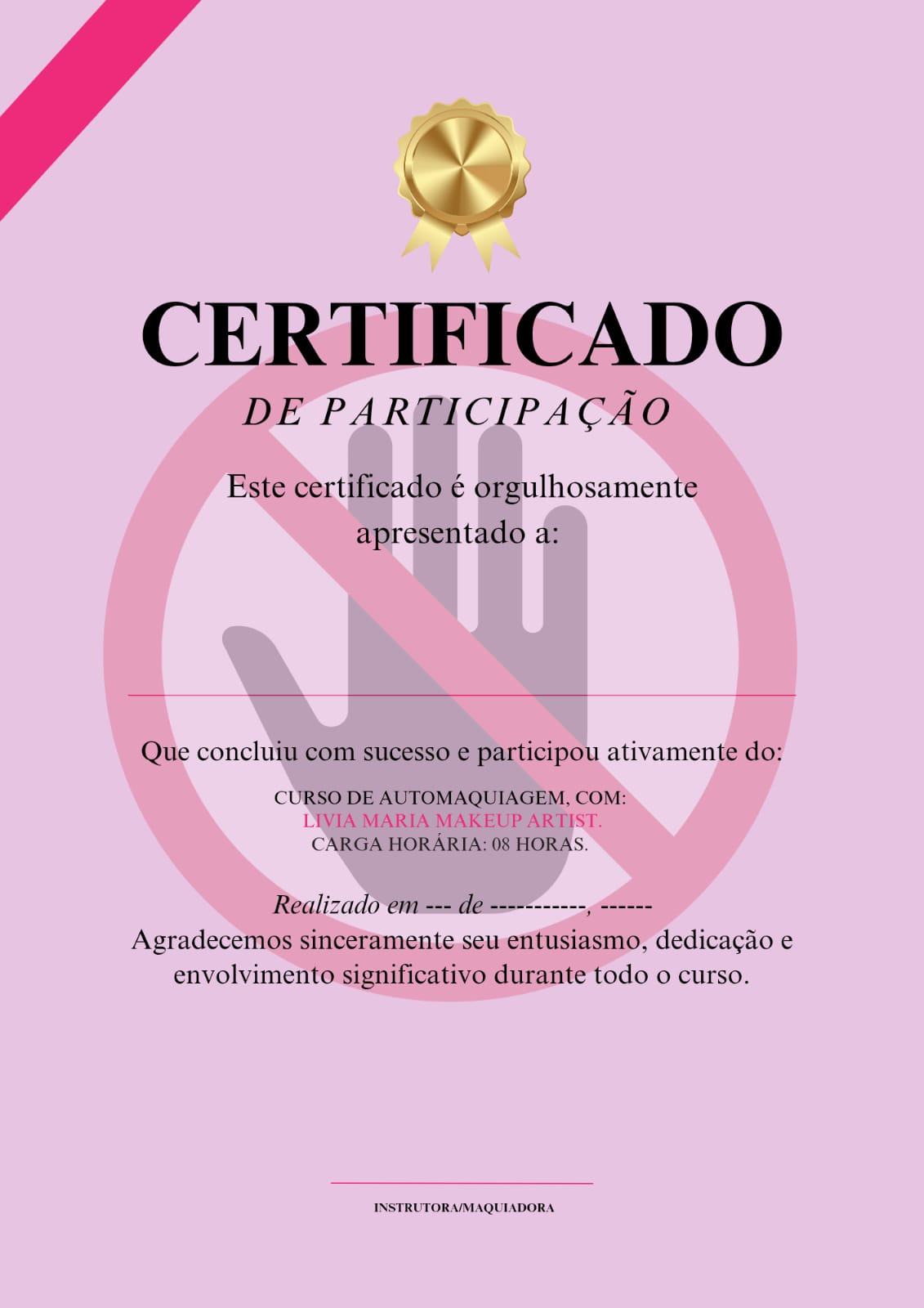 Certificado Curso Individual
